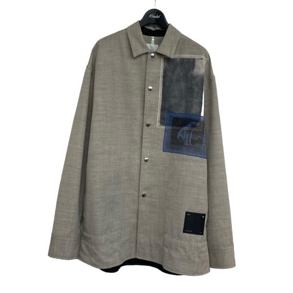 値下げ】OAMC 21AW 「JAMMER SHIRT」 シャツジャケット ベージュ 