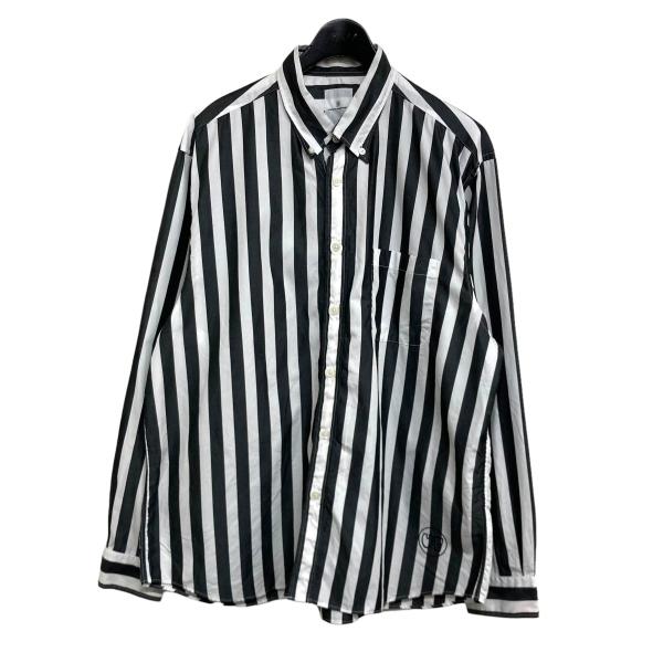 uniform experiment　ブルーストライプシャツ サイズ4 STRIPE SHIRT（シャツ/ブラウス）｜uniform experiment
