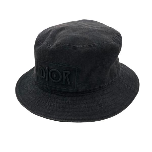 Dior ブラック バケットハット サイズ56 Christian Dior 【値下げ】DIOR バケットハット 033C906W4511