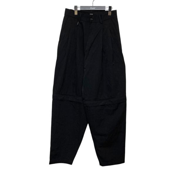 LES SIX レシス les six 2WAYパンツ sjutton 6 tkzp ブラック サイズ 