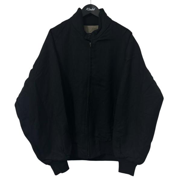 アプレッセ A．PRESSE 24AW Tweed Harrington Jacket ジップアップ