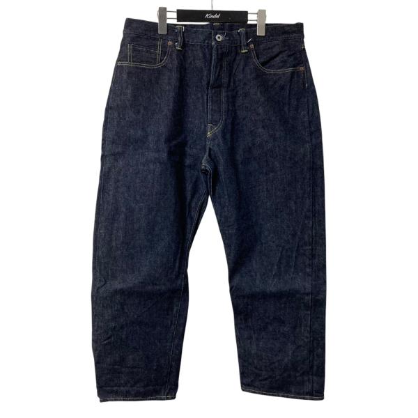 ビ*ン様 A.PRESSE ウォッシュドワイドデニムパンツ　サイズ38 A.PRESSE -Washed Denim Wide Pants, Washed Denim Pants