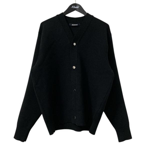 JACQUEMUS（ジャックムス） 厚手Vネックカーディガン 246KN292 2359