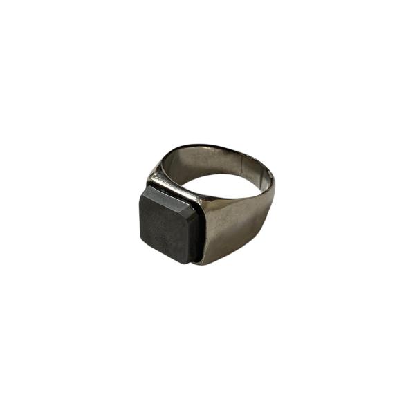 メイアン MEIAN Sterling silver black dia ring リング
