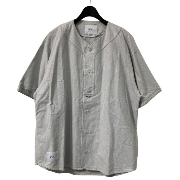 トップス WTAPS LEAGUE SS SHIRT COTTON OXFORD WTAPS ダブルタップス 21SS SS LEAGUE COTTON OXFORD 半袖シャツ