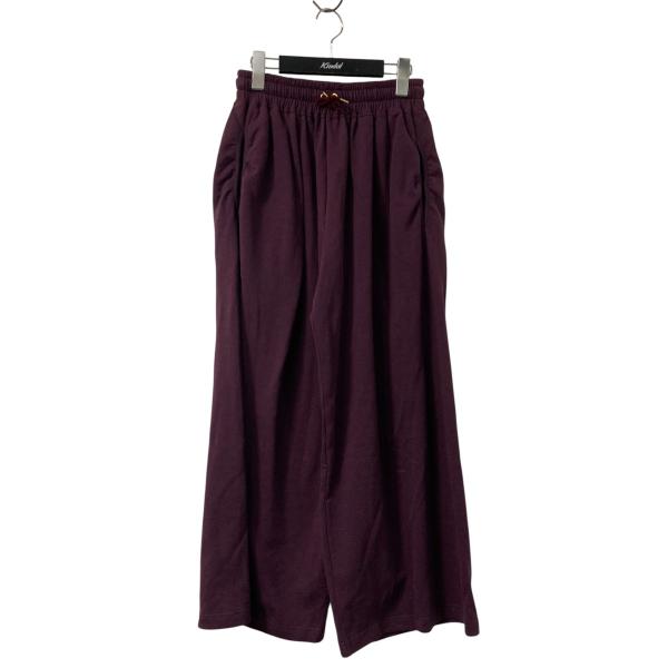 【値下げ】R．H．Vintage 25AW チューブ スウェットパンツ スウェットパンツ 4210600177 バーガンディー サイズ：XS (名古屋