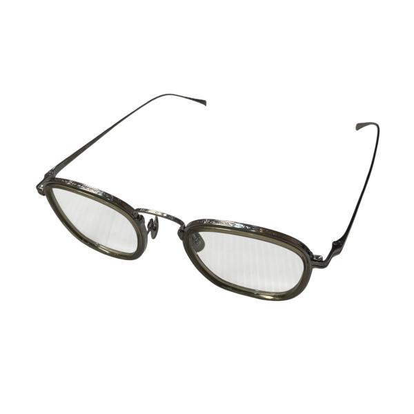 金子眼鏡店 カネコメガネ 金子眼鏡 眼鏡 KJ 71 シルバー サイズ：47