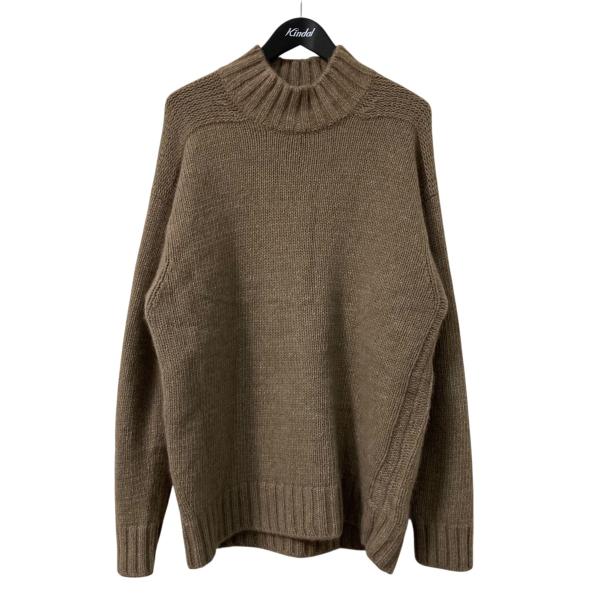 オーベルジュ AUBERGE Nest Lux ハイネックニット ベージュ サイズ：44