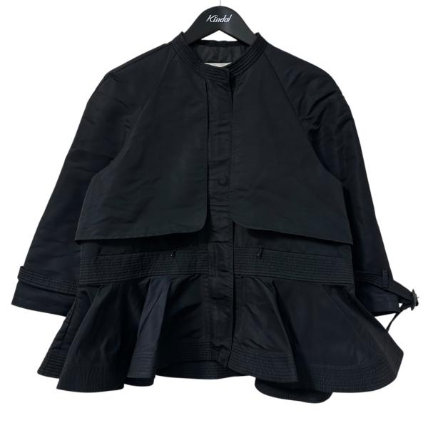 MONCLER（モンクレール） MONCLER DUCHAMP フリルナイロンジャケット