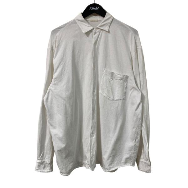 25SS COMOLI ジャージコモリシャツ size1 COMOLI（コモリ） 【値下げ】COMOLI 25SS ジャージコモリシャツ 長袖
