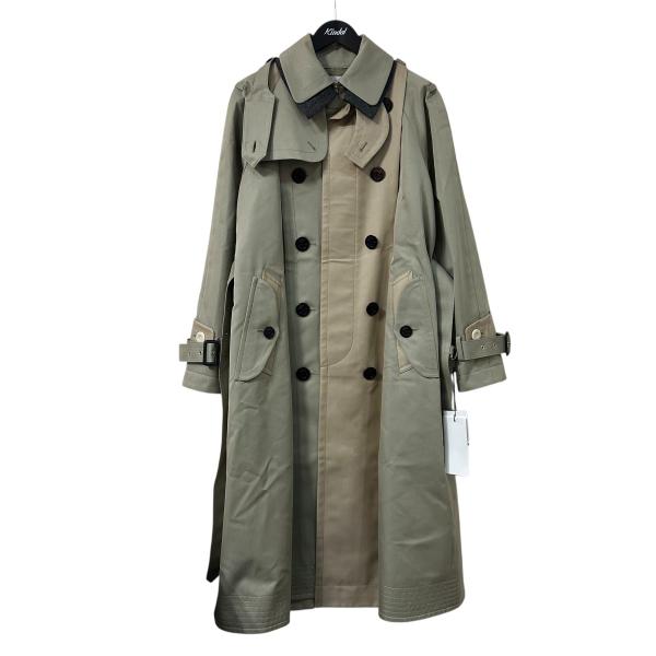 sacai（サカイ） sacai 25AW Cotton Gabardine Coat トレンチコート 25