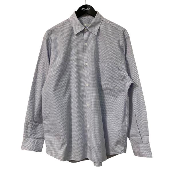 COMOLI 21SS コモリシャツ COMOLI（コモリ） COMOLI 21SS ポプリンシャツ チェックシャツ T01