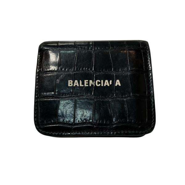 BALENCIAGA（バレンシアガ） BALENCIAGA 2つ折り財布 594216 ブラック