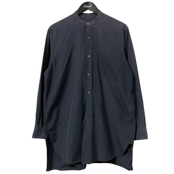 comoliスタンドカラーシャツ COMOLI（コモリ） スタンドカラーシャツ 101-02003 ネイビー サイズ：1