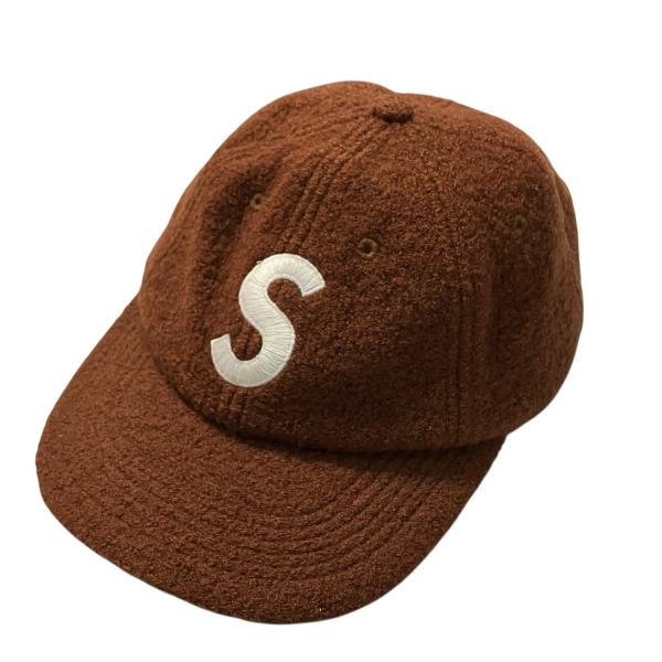 Supreme ブラウンキャップ　週末価格 Supreme（シュプリーム） 起毛キャップ ブラウン サイズ