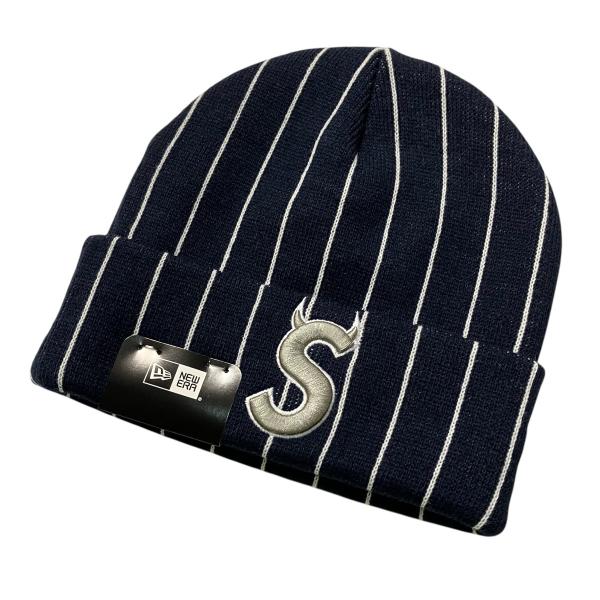 Supreme（シュプリーム） Supreme NEW ERA DEVIL S LOGO BEANIE STRIPE