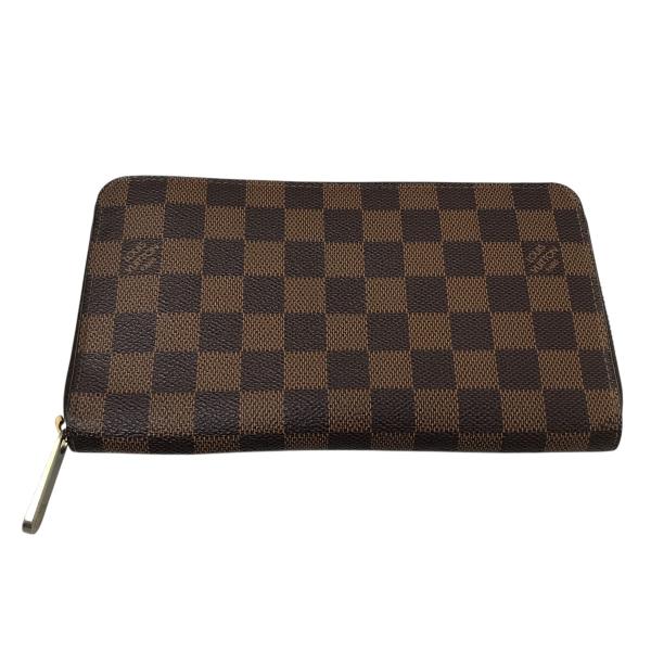 美品✨️ルイヴィトン　ダミエ　エベヌ　ジッピー　オーガナイザー　長財布　財布 LOUIS VUITTON ルイヴィトン ジッピーオーガナイザー ダミエ 長
