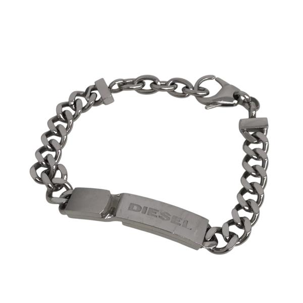 DIESEL（ディーゼル） ブレスレット シルバー : カインドオルYahoo!店