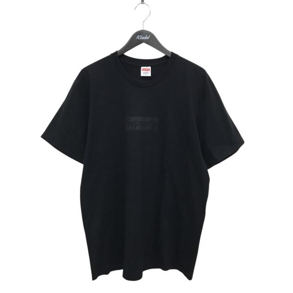 【美品/正規品】Supreme ブラック Tシャツ Supreme（シュプリーム） Supreme 23SS Tonal Box Logo Tee Tシャツ