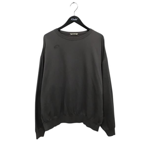 AURALEE スウェット　グレー　A21AP01LE サイズ　5 AURALEE(オーラリー) 21AWLECHOPPE別注クルーネックスウェット