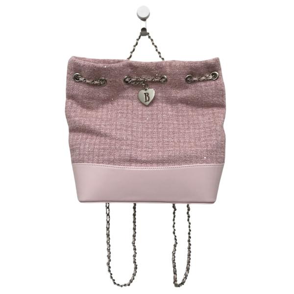 ザ バーネット The Barnnet Mint Tweed Drawstring Chain Backpack