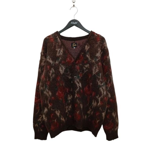 Needles 22aw モヘアカーディガン ローズ ブラウン M Needles（ニードルス） ニードルズ Needles Mohair Cardigan - Rose