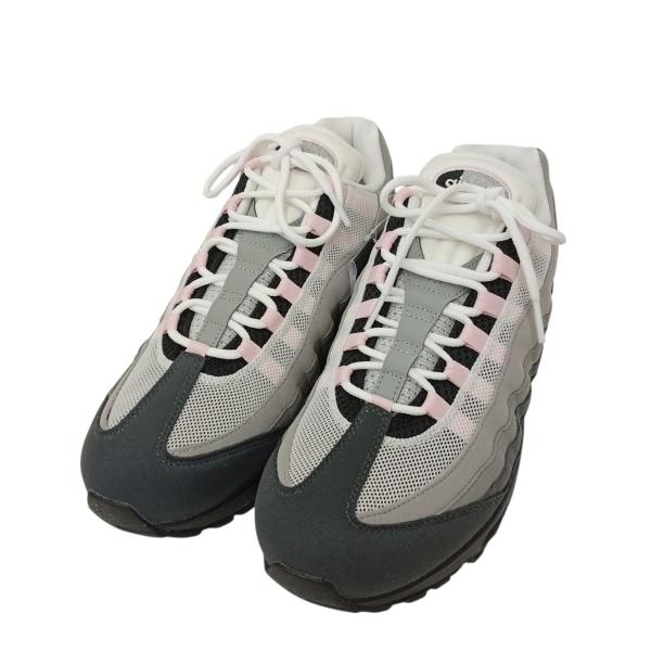 ナイキ NIKE WMNS AIR MAX 95 BIG BUBBLE PINK FOAM スニーカー HJ5996-001 グレー×ピンク サイズ：