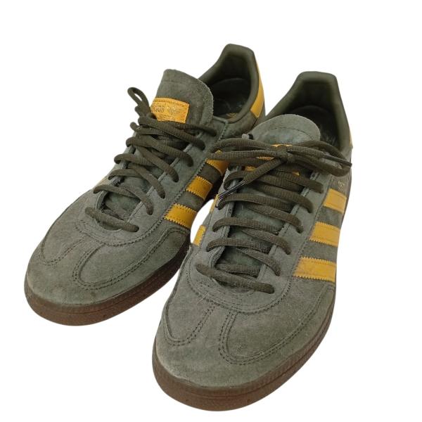 アディダス adidas HANDBALL SPEZIAL NIGHT CARGO スニーカー EF5748 オリーブ×イエロー サイズ：27.5cm