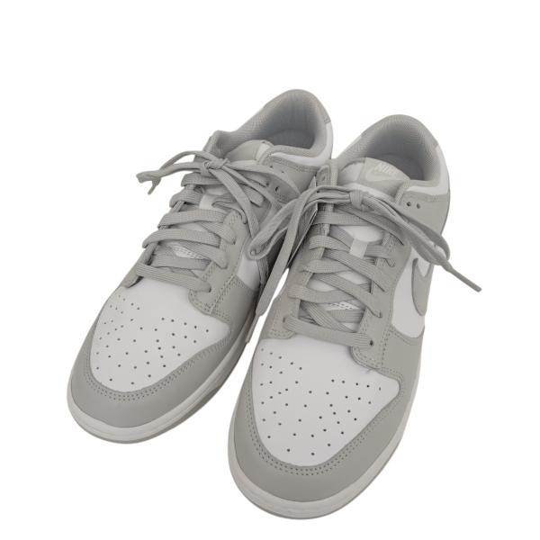 ナイキ NIKE DUNK LOW RETRO スニーカー DD1391-103 ホワイト×グレー サイズ：30.0cm