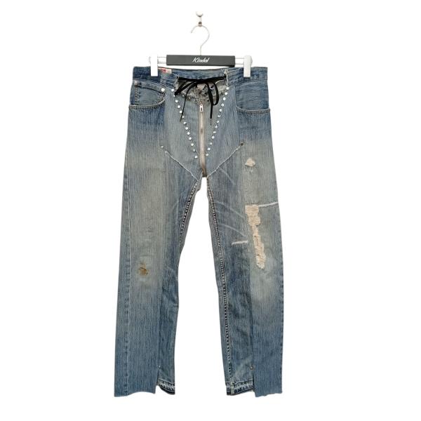 クチュール ド アダム ADAM Denims デニムパンツ インディゴ サイズ：XXX