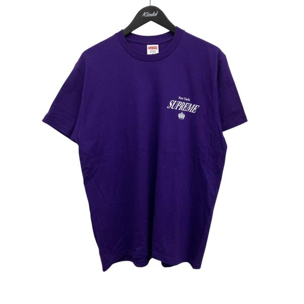 Supreme（シュプリーム） プリントTシャツ パープル サイズ：M