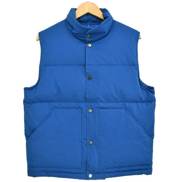 CARLIE CURLY ASTOR VEST アスターベスト ダウンベスト 2018AW ブルー