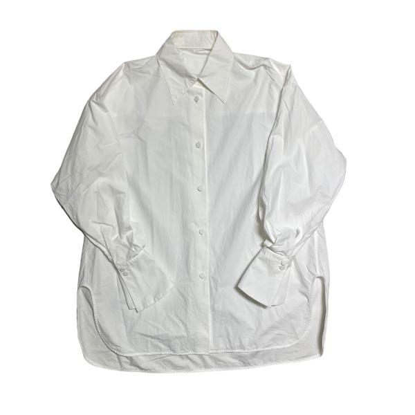 値下げ】mame kurogouchi Nidom Cotton Oversized Shirt オーバー 