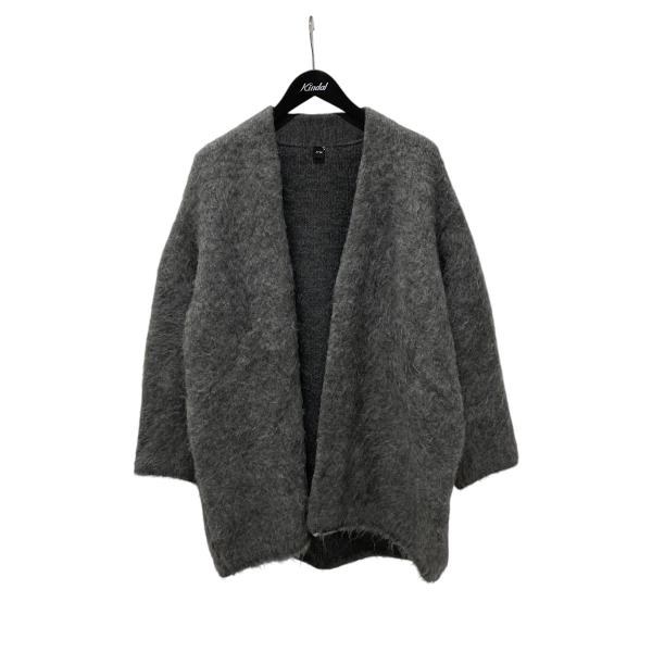 新品 ATON MOHAIR SHAGGY OVERSIZED CARDIGAN ATON 【値下げ】ATON MOHAIR SHAGGY OVERSIZED CARDIGAN ニット