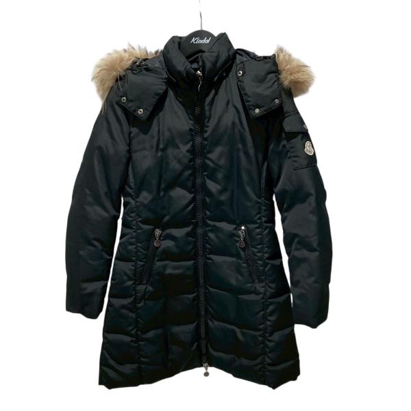 モンクレール ダウン 黒 サイズ1 MONCLER（モンクレール） ダウンコート 49334 ブラック サイズ：0