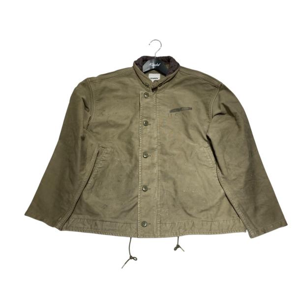 BOWWOW / デッキジャケット/L/ポリエステル/BLK/P367624 Bowwow（バウワウ） BOWWOW 24FW N-1デッキジャケット カーキ サイズ