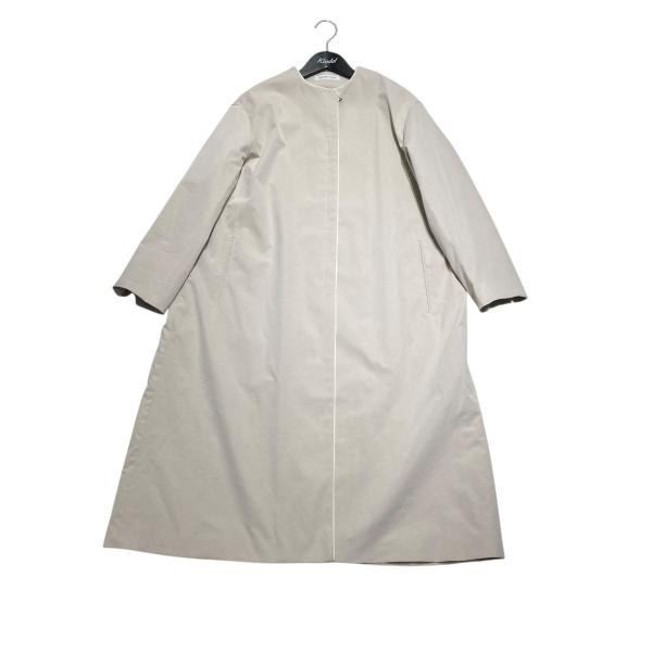 Harriss Grace カシミア100% ガウンコート 36 グレー シャギーロング