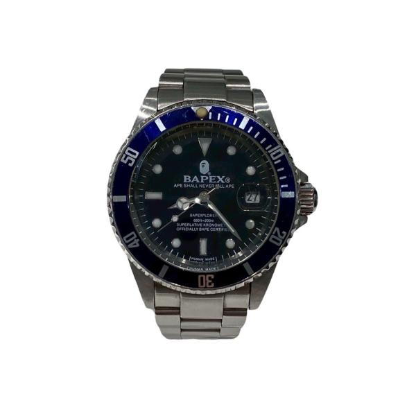 A BATHING APE アベイシングエイプ BAPEX サルマリーナ 腕時計