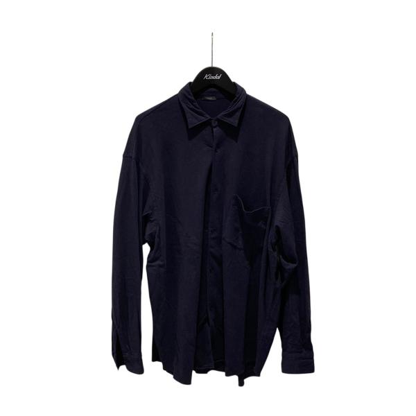 comoli ラガーシャツ COMOLI（コモリ） 【値下げ】COMOLI ジャージコモリシャツ Z01-05015