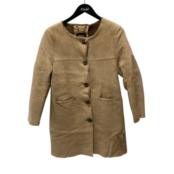 OWEN BARRY（オーエンバリー） ムートンコート ベージュ サイズ：36