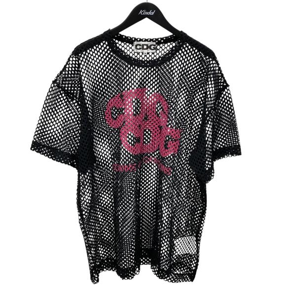 CDG シーディージー 25SS メッシュTシャツ SZ-T082 ブラック