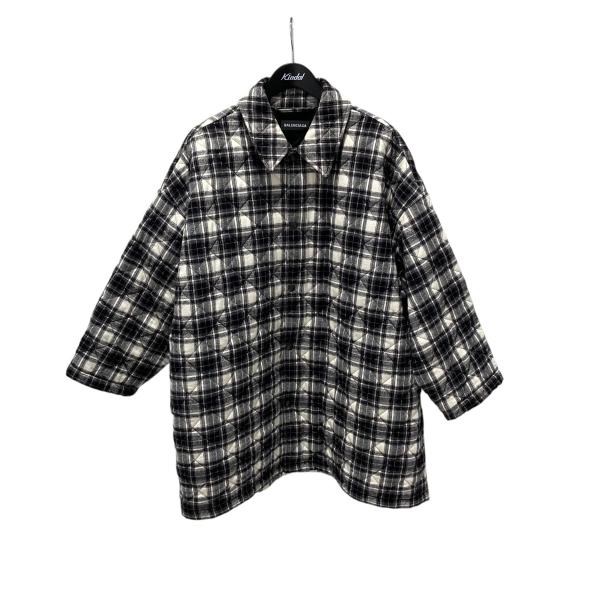 BALENCIAGA チェック柄ジャケット BALENCIAGA（バレンシアガ） 【値下げ】BALENCIAGA チェック 中綿入り