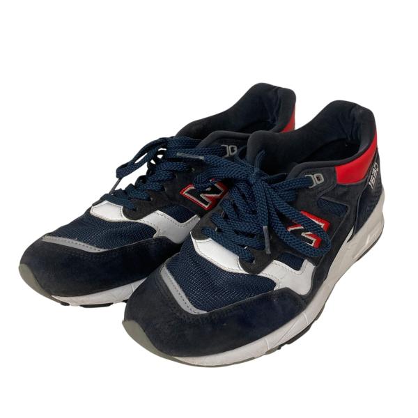 【値下げ】NEW BALANCE スニーカー M1500NWR ネイビー×レッド サイズ：8 1/2(26.5cm相当） (EC)