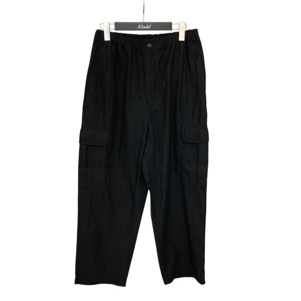 everyone cargo pants（BLACK） Lサイズ カーゴパンツ 値下げ】everyone cotton nylon cargo pants カーゴパンツ EV25-PT35