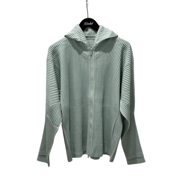 HOMME PLISSE ISSEY MIYAKE 【値下げ】HOMME プリーツジップパーカー