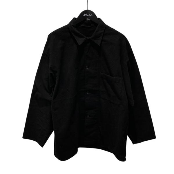 最終価格　comoli コットンツイルジャケット　サイズ3 ブラック 最終価格 comoli コットンツイルジャケット サイズ3 ブラック 最終価格