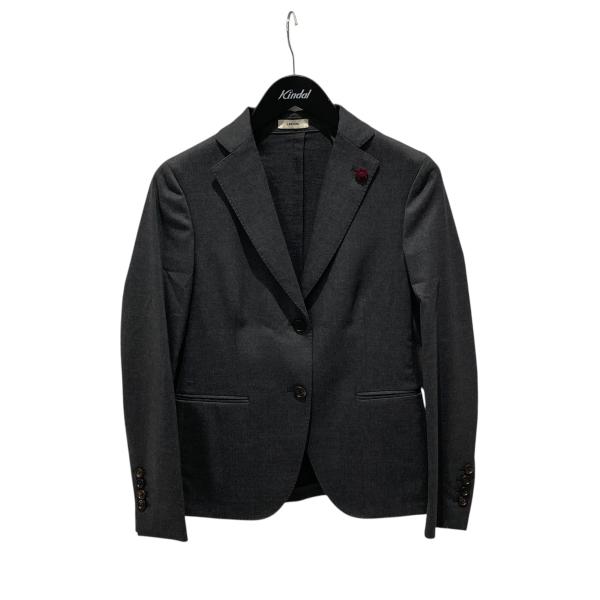未使用級♡LARDINI カシミヤ90%テーラードジャケット ブートニエール 未使用級♡LARDINI カシミヤ90%テーラードジャケット ブートニエール