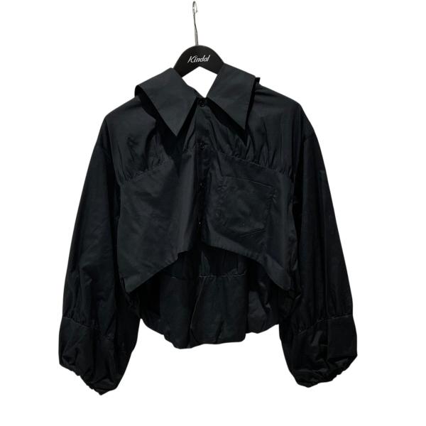 noir kei ninomiya 22AW ビッグカラーブラウス Sサイズ noir kei ninomiya 22AW ビッグカラーブラウス Sサイズ