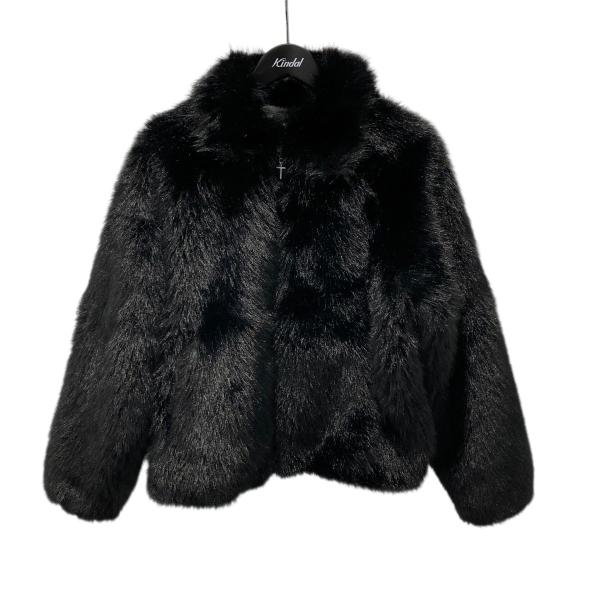 ラストネスト LAST NEST Fur Jacket ファージャケット ブラック サイズ