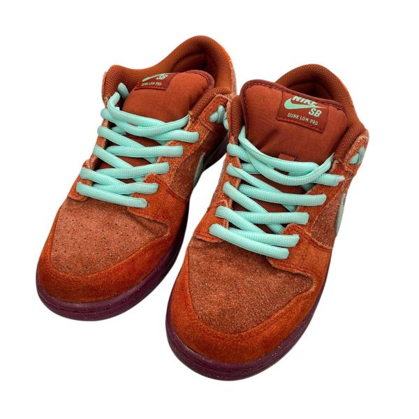 ナイキ NIKE SB DUNK LOW PRO PREMIUM スニーカー DV5429-601 オレンジ サイズ：27